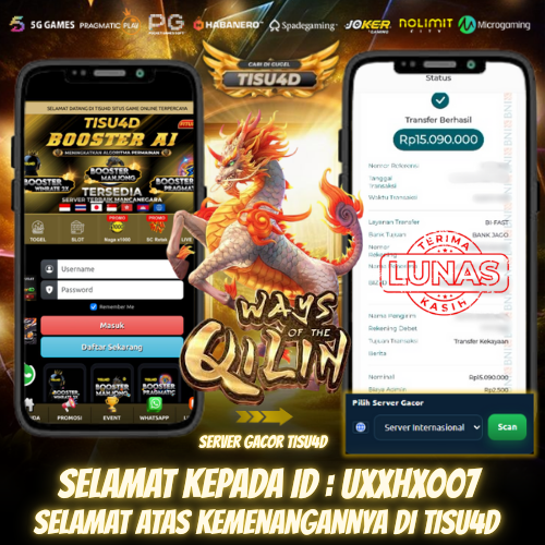 QILIN WAYS KASIH GACOR 15 JUTA HARI INI DI TISU4D