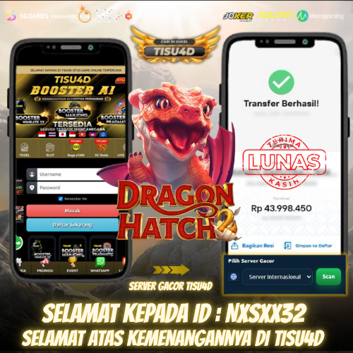 DRAGON HATCH 2 KASIH JP 43 JUTA DI TISU4D