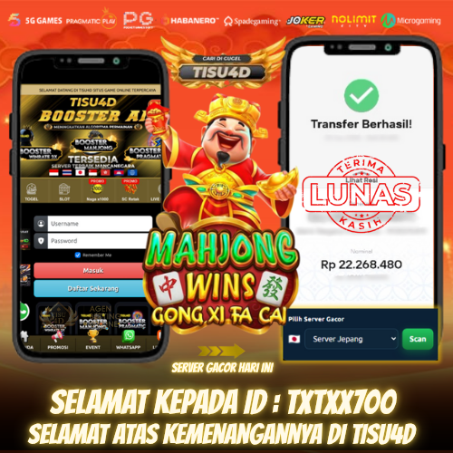 MAHJONG GONG XI FA CAI KASIH JP DI TISU4D HINGGA 22 JUTA