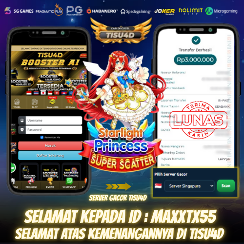 STARLIGHT PRINCES SUPER SCATTER KASIH JP 3 JUTA HARI INI