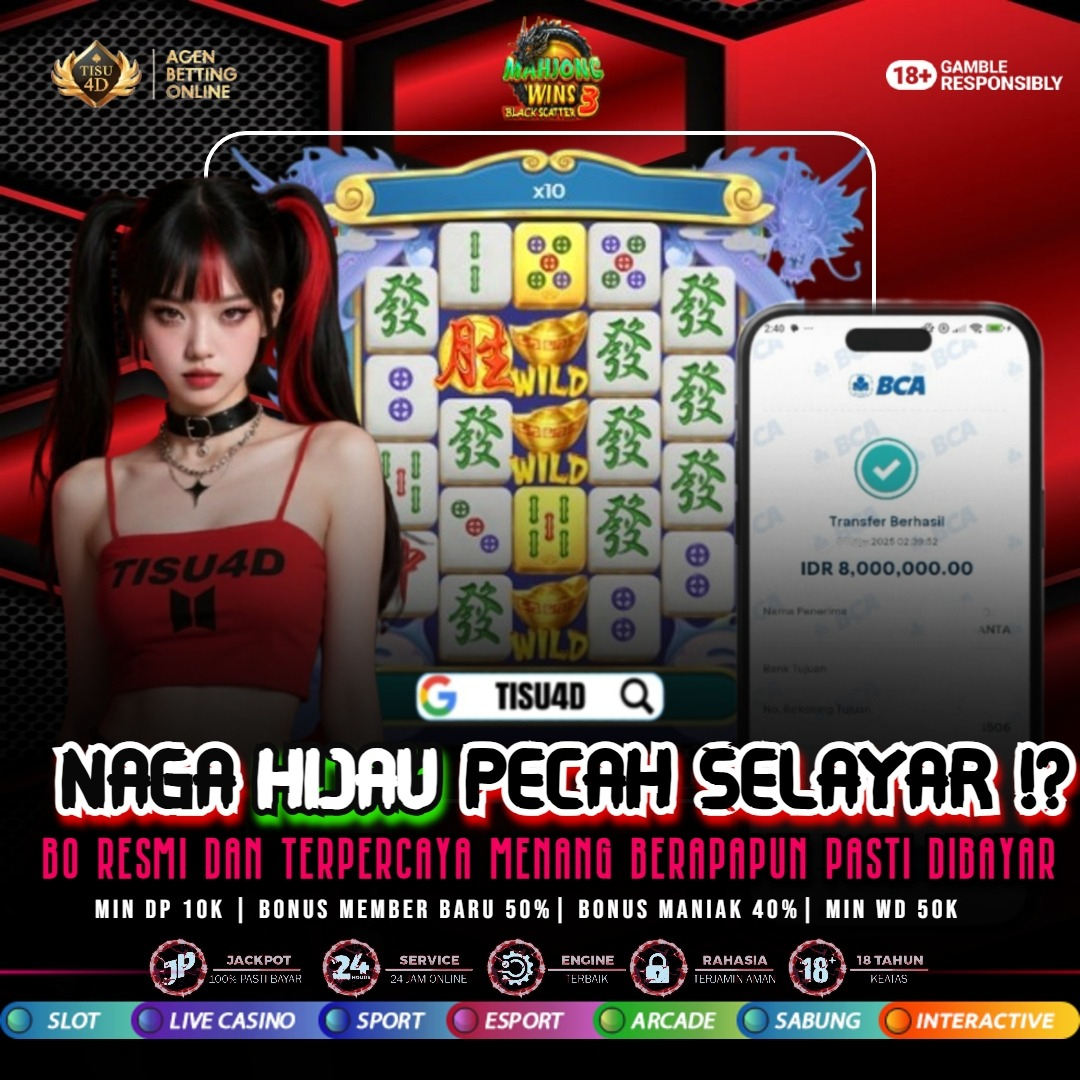 MAHJONG BLACK SCATTER MENGAMUK, HIJAU PECAH SELAYAR MODAL KECIL MENANG BESAR