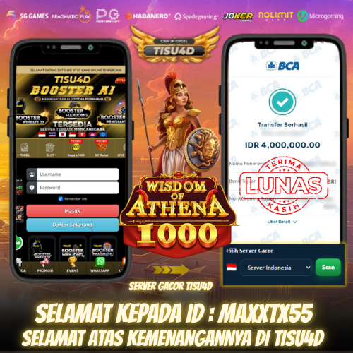 WISDOM ATHENA KASIH JP HINGGA 4 JUTA DI TISU4D