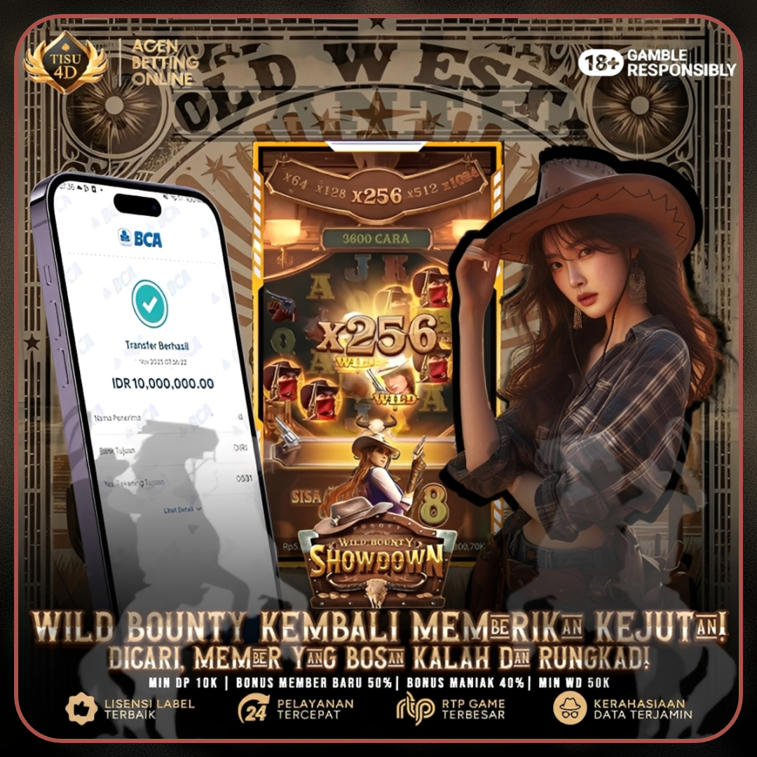 WILD BOUNTY MEMBARA, DEPO PERINTIS, WITHDRAW PEWARIS!