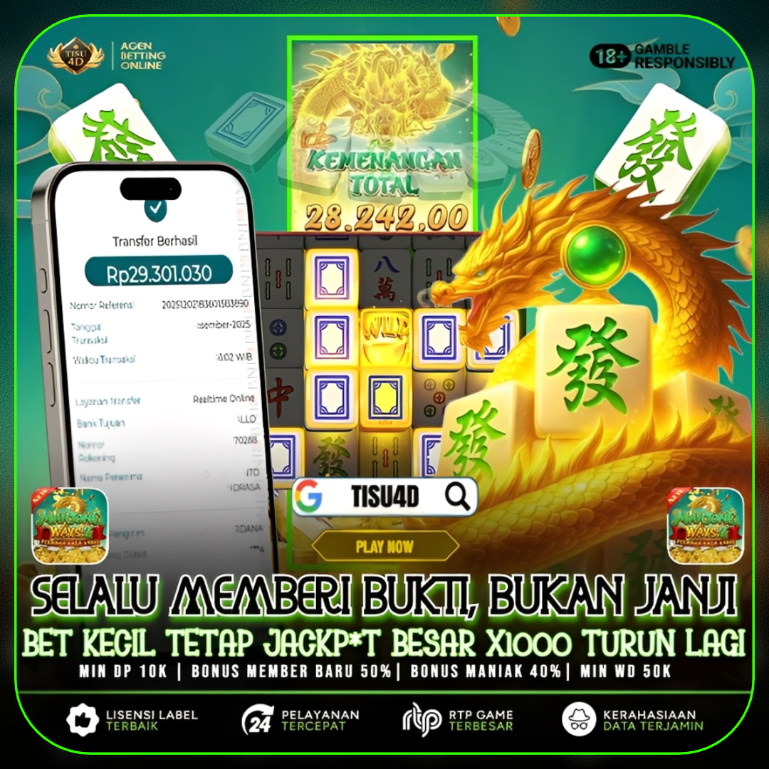 GAPERLU BET BESAR, X1000 TURUN SUDAH PASTI MENANG BESAR!