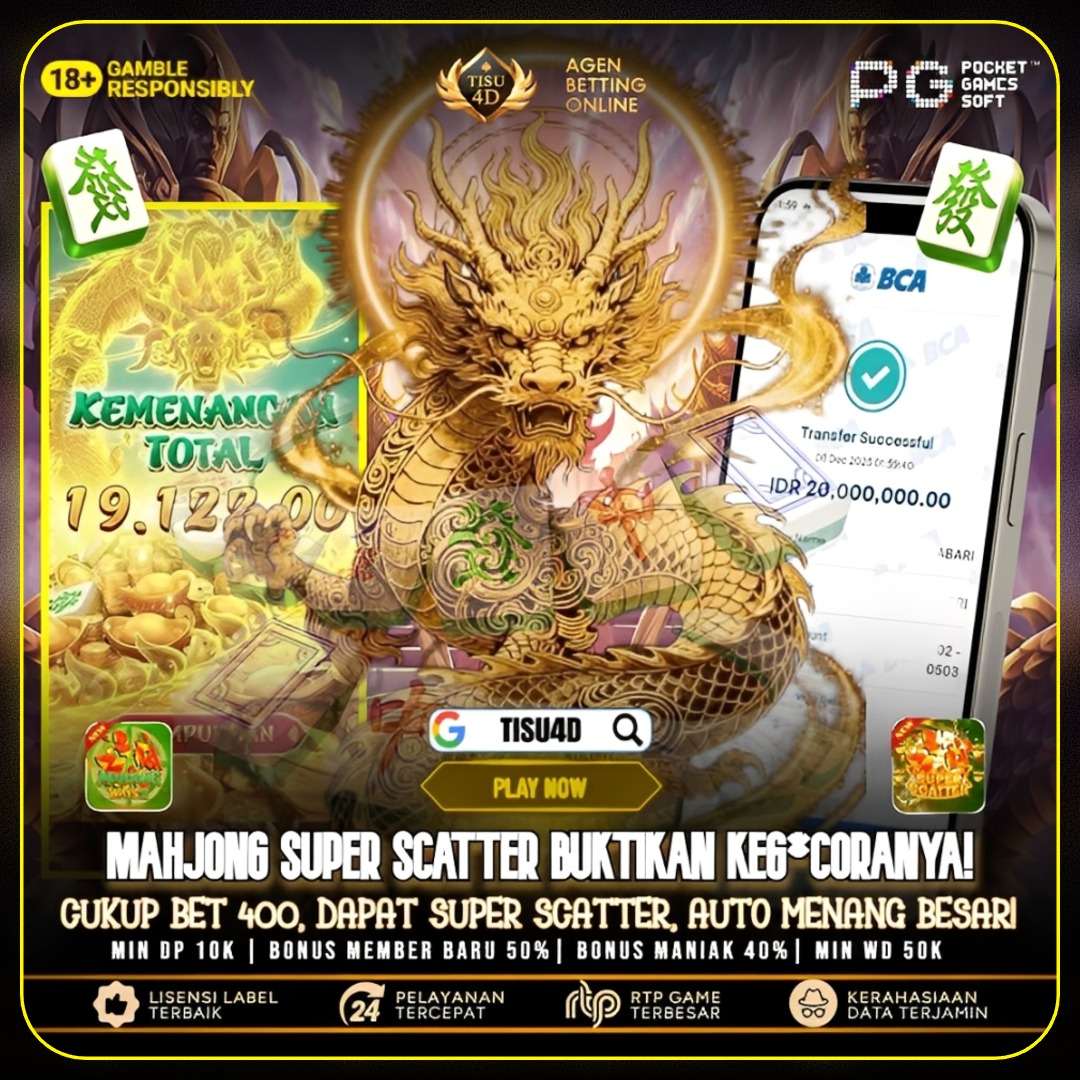 MAHJONG SUPER SCATTER KASIH JP 20 JUTA BOSKU