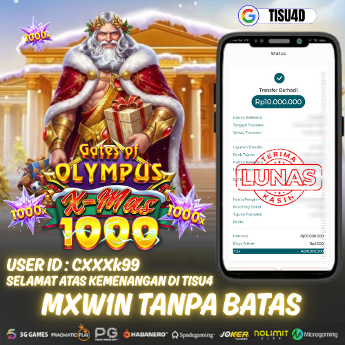 KAKEK ZEUS XMAS KASIH GACOR DI TISU4D