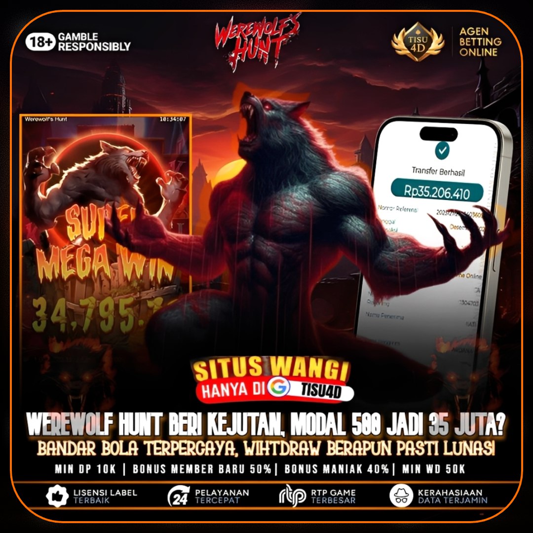 MODAL KECIL HASIL BESAR HANYA DI TISU4D CUAN 35 JUTA