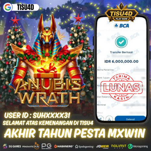 Permainan ANUBIS KASIH JP HARI 6 JUTA