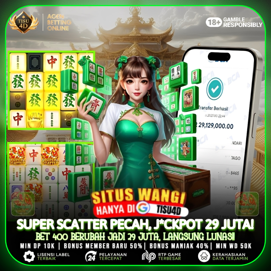 SUPER SCATTER KEMBALI KELUAR, BERIKAN KEMENANGAN FANTASTIS!
