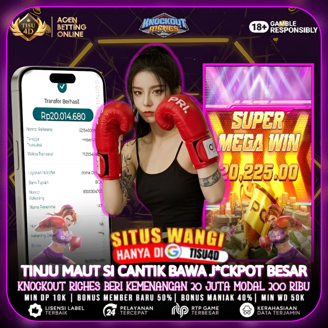 tinju mau Knockout Riches beri kemenangan 20 juta