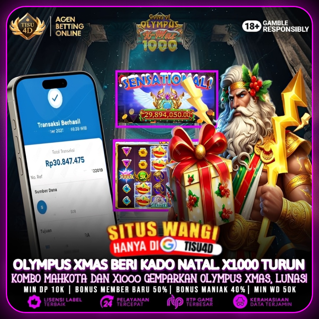 Olympus xmas kasih jp 30 juta hari ini bosku di tisu4d