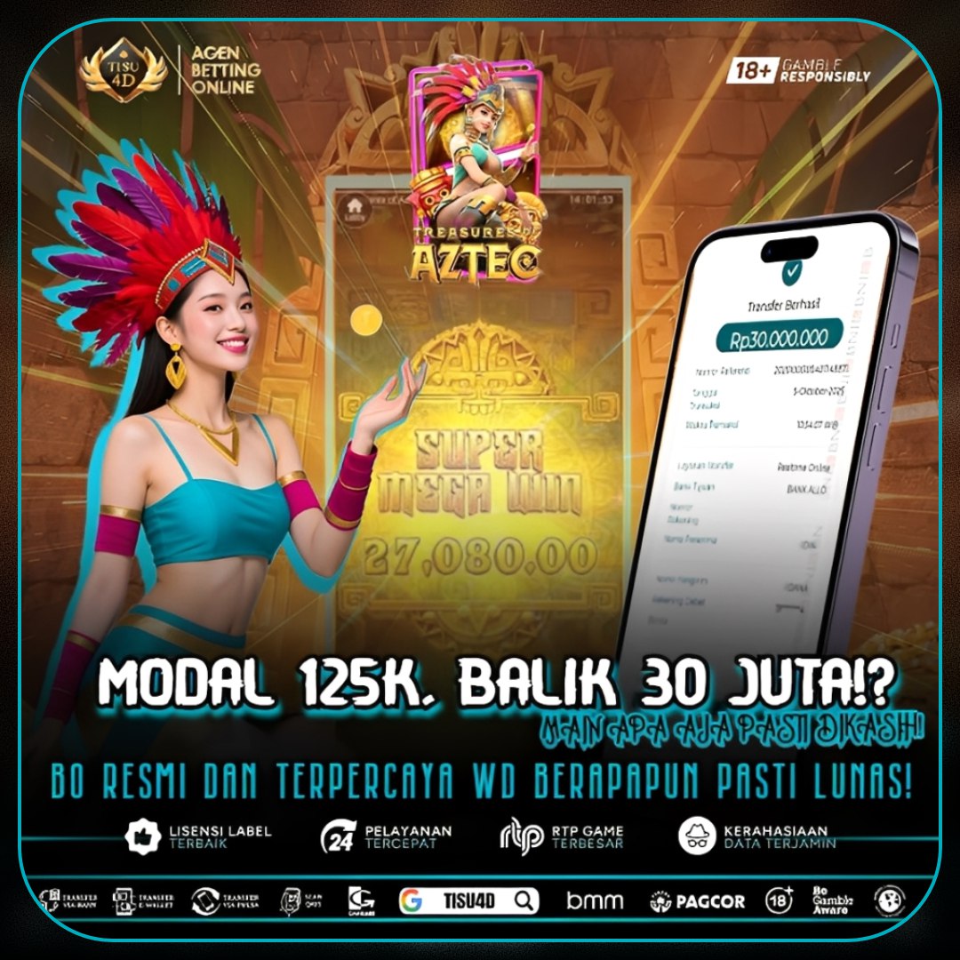 AZTEC LAGI KASIH GACOR BOSKU HARI INI  30 JUTA