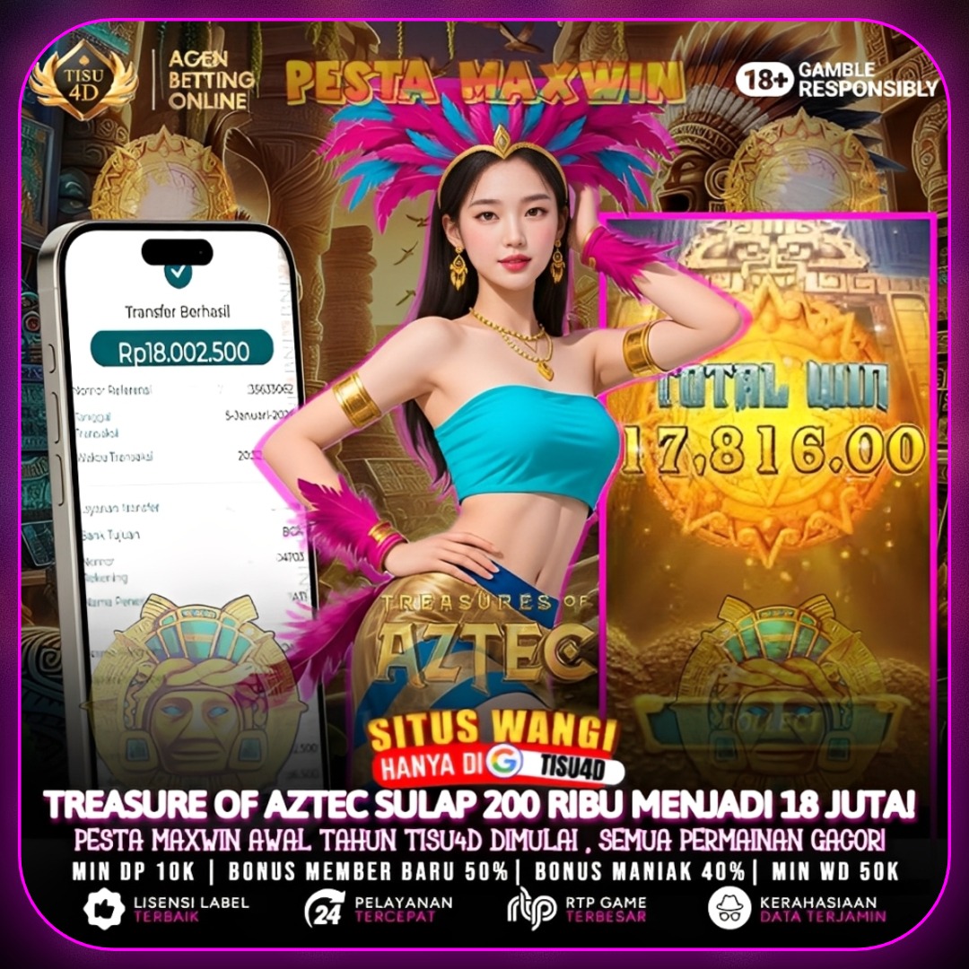 AZTEC DI TISU4D KASIH JP HINGGA 18 JUTA BOSKU