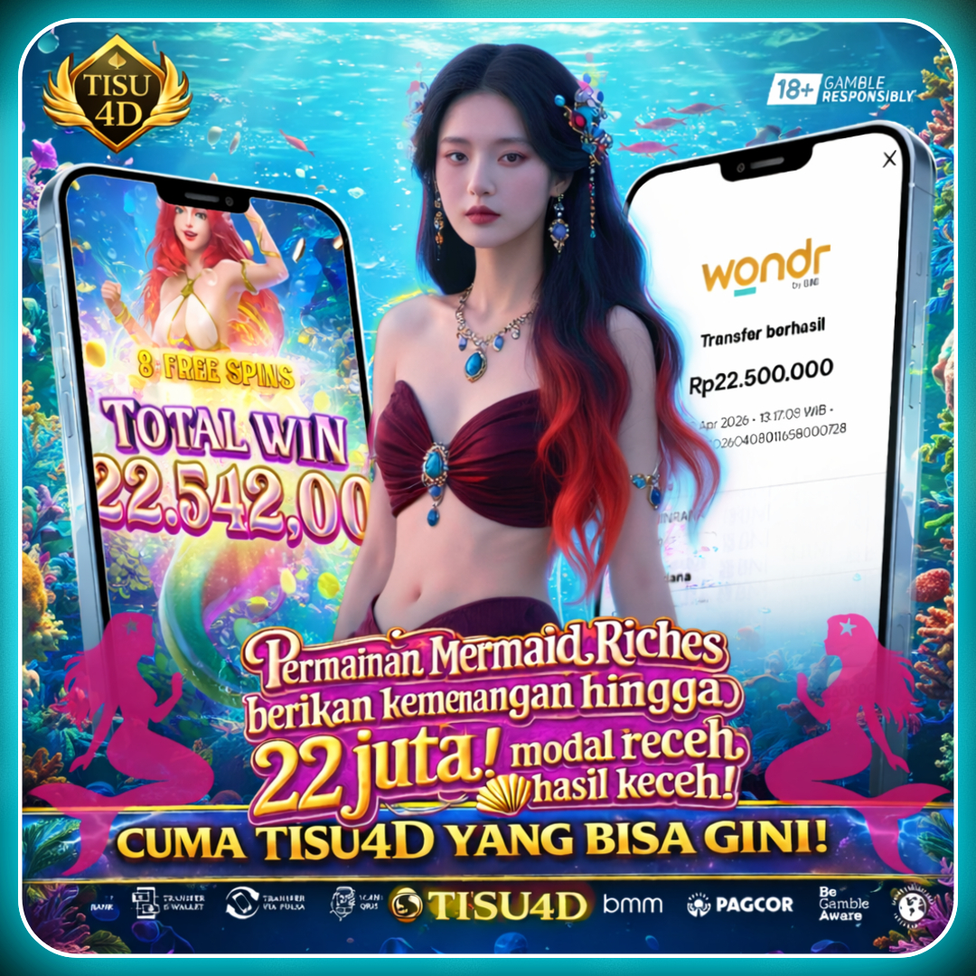 MERMAID RICHES BERIKAN KEMENANGAN BESAR PAGIINI, 22 JUTA LUNAS!