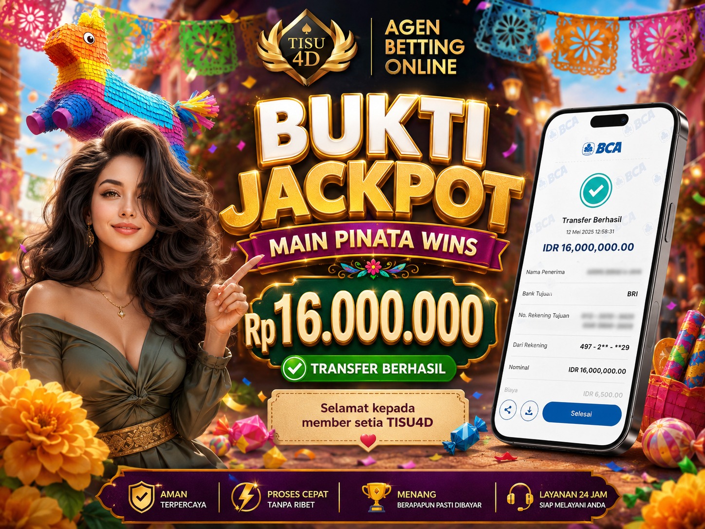 CAER LAGI HARI INI DI TISU4D BOSKU !