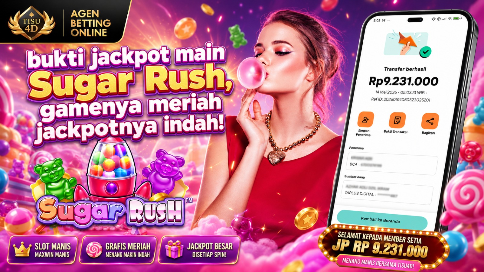 🎰✨ MANISNYA MENANG, BIKIN KETAGIHAN! ✨🎰