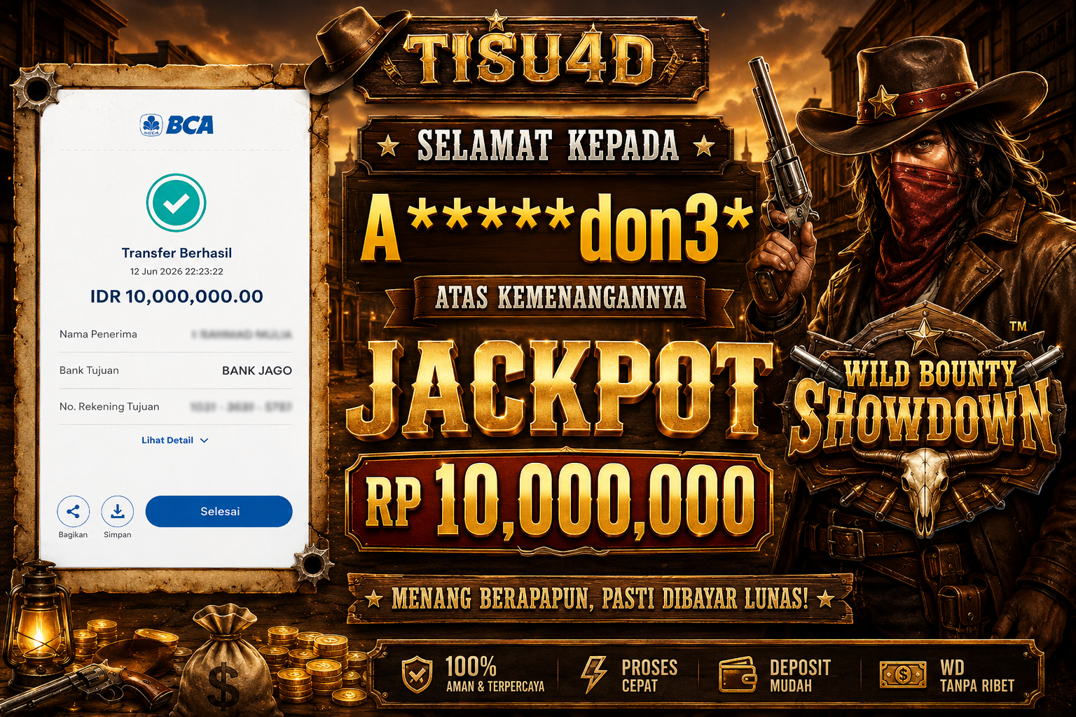 GAMPANG BANGET JACKPOT