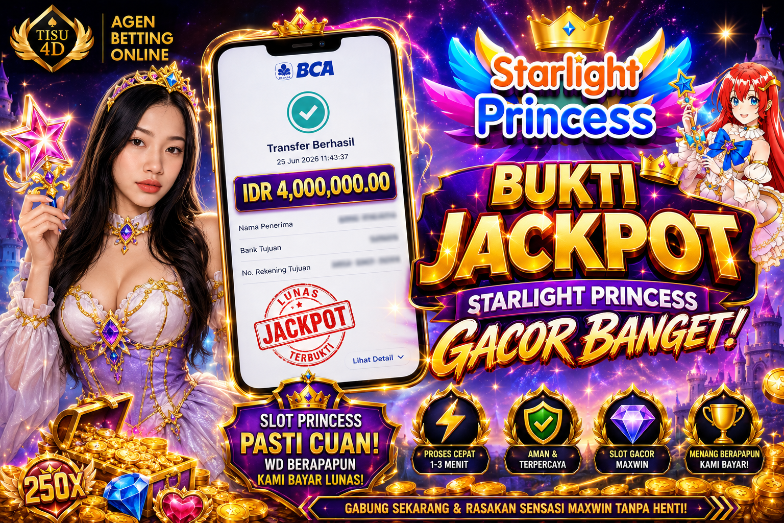 👑 RATU JACKPOT TELAH HADIR! 👑 ✨ Bonus Melimpah 💎 Peluang Hadiah Spektakuler ⚡ Akses Cepat & Praktis 🏆 Pengalaman Bermain yang Seru 🔥 MENANG BESAR, RASAKAN KEMENANGANNYA! 🔥