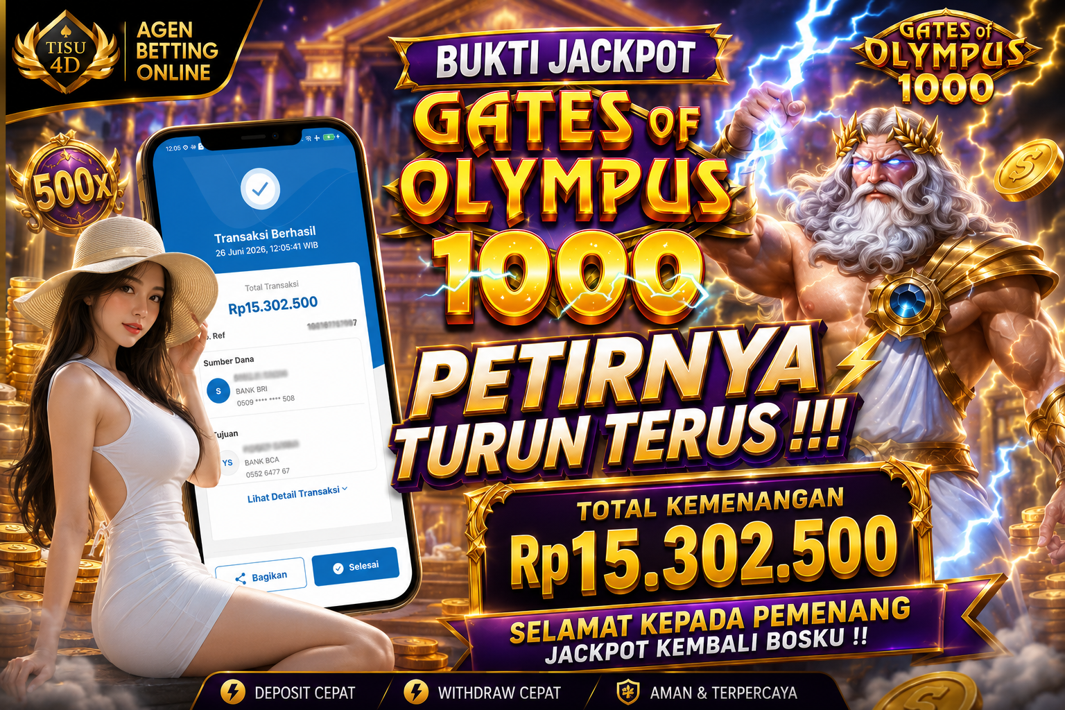 gate olympus memberikan kemenangan sore ini bosku🥰🥰🥰