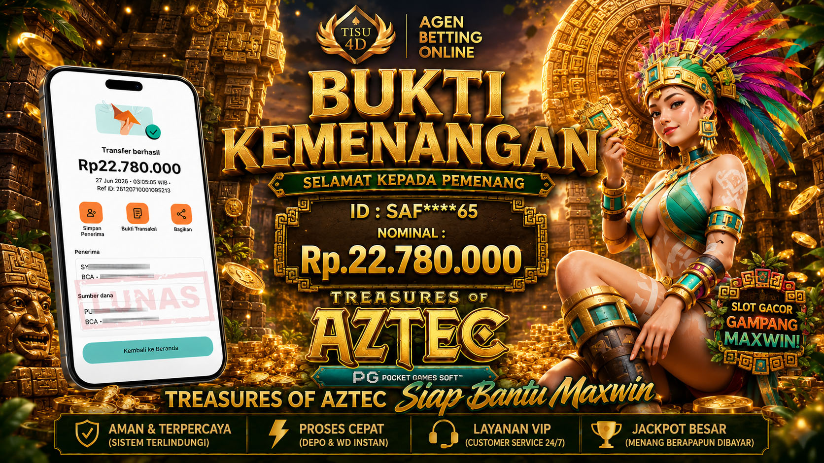 MENAKLUKKAN SANG RATU AZTEC DEMI SEGUDANG HARTA KARUN!