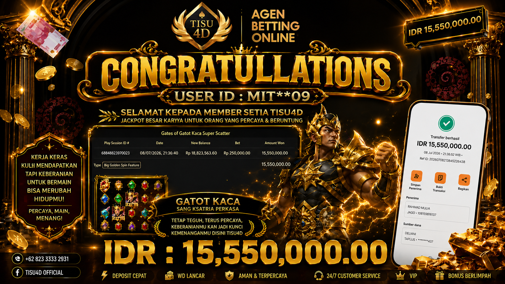 GERBANG GATOT KACA TERBUKA LEBAR!