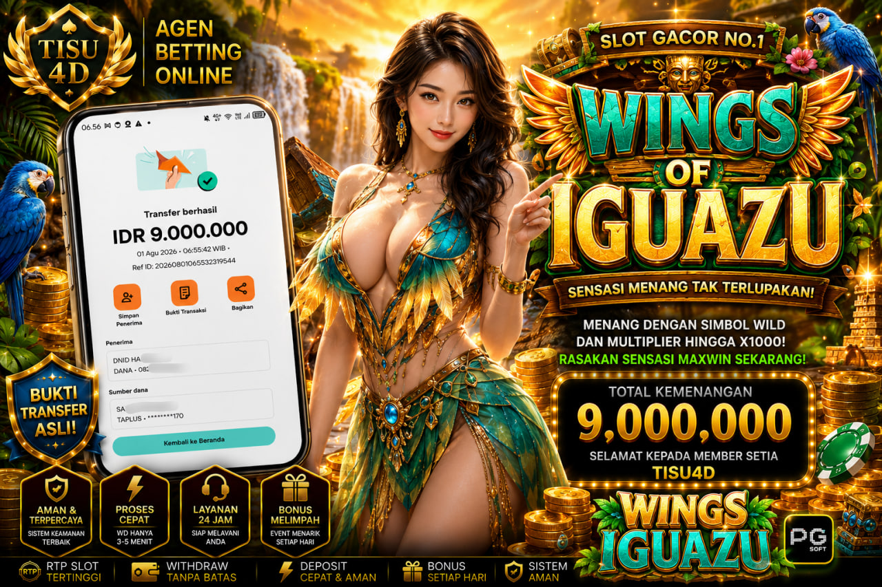 SENSASI MAXWIN DI WINGS OF IGUAZU: CAIR RP 9.000.000! 🦜✨