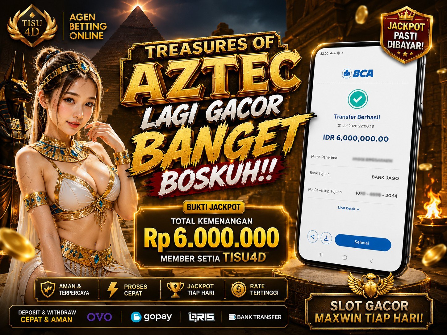 SPIN SERU, SENSASI MAKSIMAL! Rasakan pengalaman bermain yang lebih seru hanya di TISU4D!