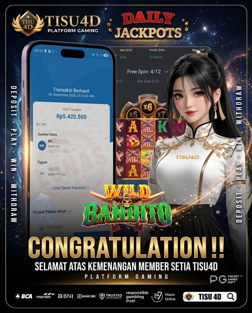 🤠 DAILY JACKPOT MELEDAK! WILD BANDITO SUKSES BONGKAR CUAN 5,4 JUTA! 🌵💰