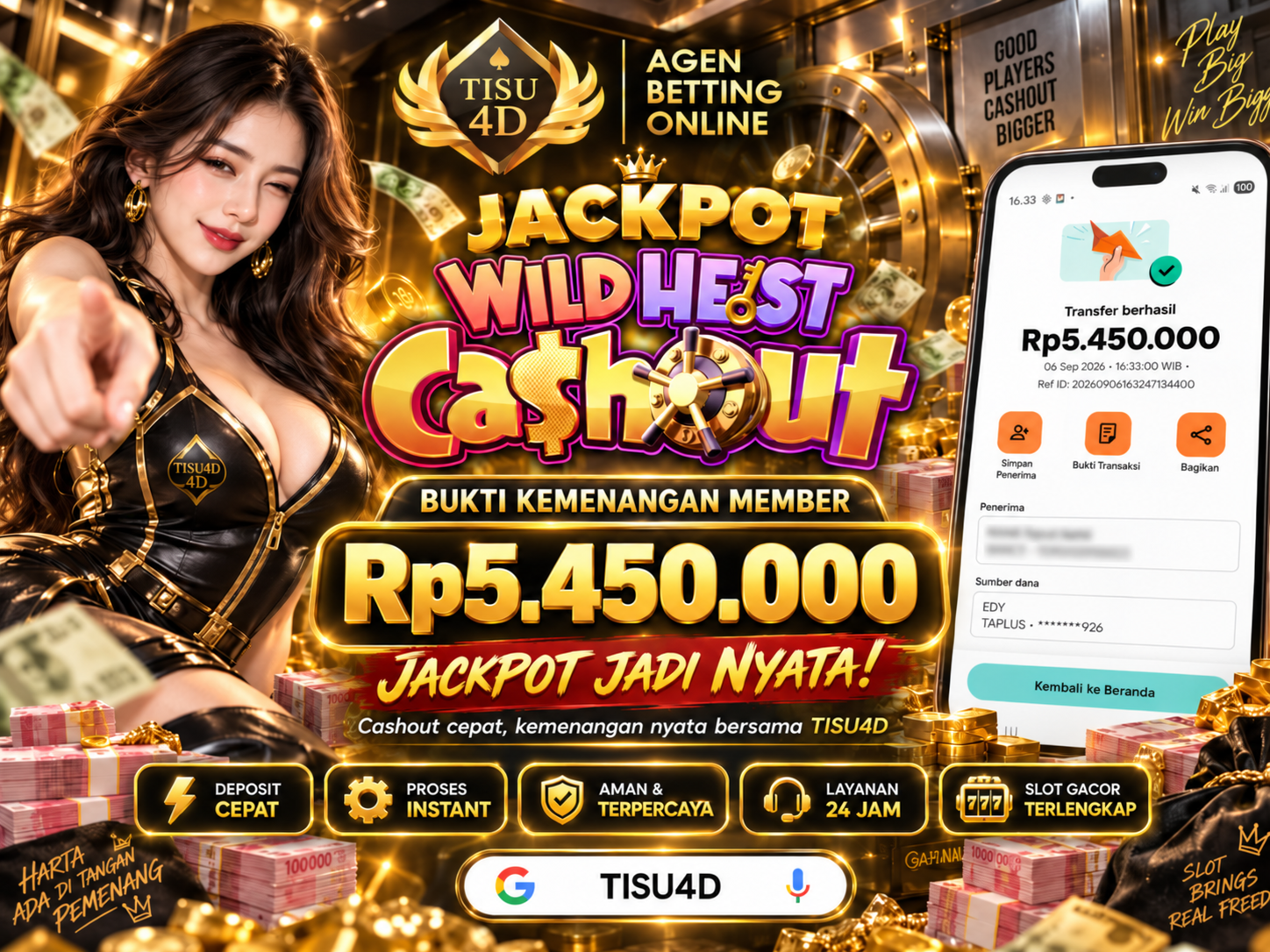 🎯 WILD CHEST LAGI GACOR! Buka peluang kejutan jackpot dan rasakan sensasi CASHOUT BESAR HANYA DI TISU4D!
