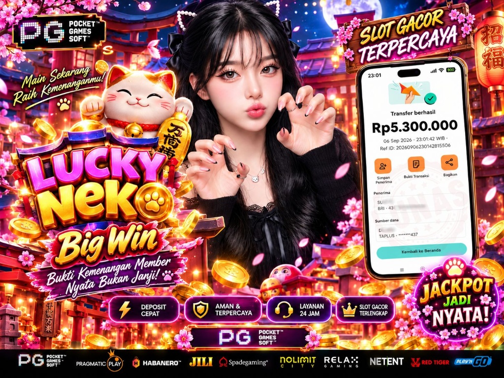 🐾 SENTUHAN HOKI KUCING REZEKI! LUCKY NEKO MELEDAKKAN BIG WIN 5,3 JUTA! 🐱💰