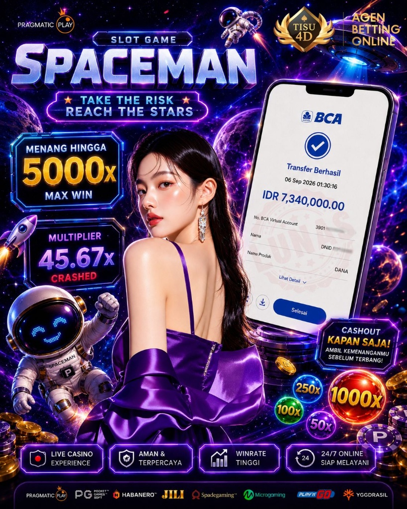 🚀 TERBANG TINGGI MENEMBUS BINTANG! SPACEMAN Pragmatic SUKSES CAIRKAN 7,3 JUTA! 👨‍🚀💰