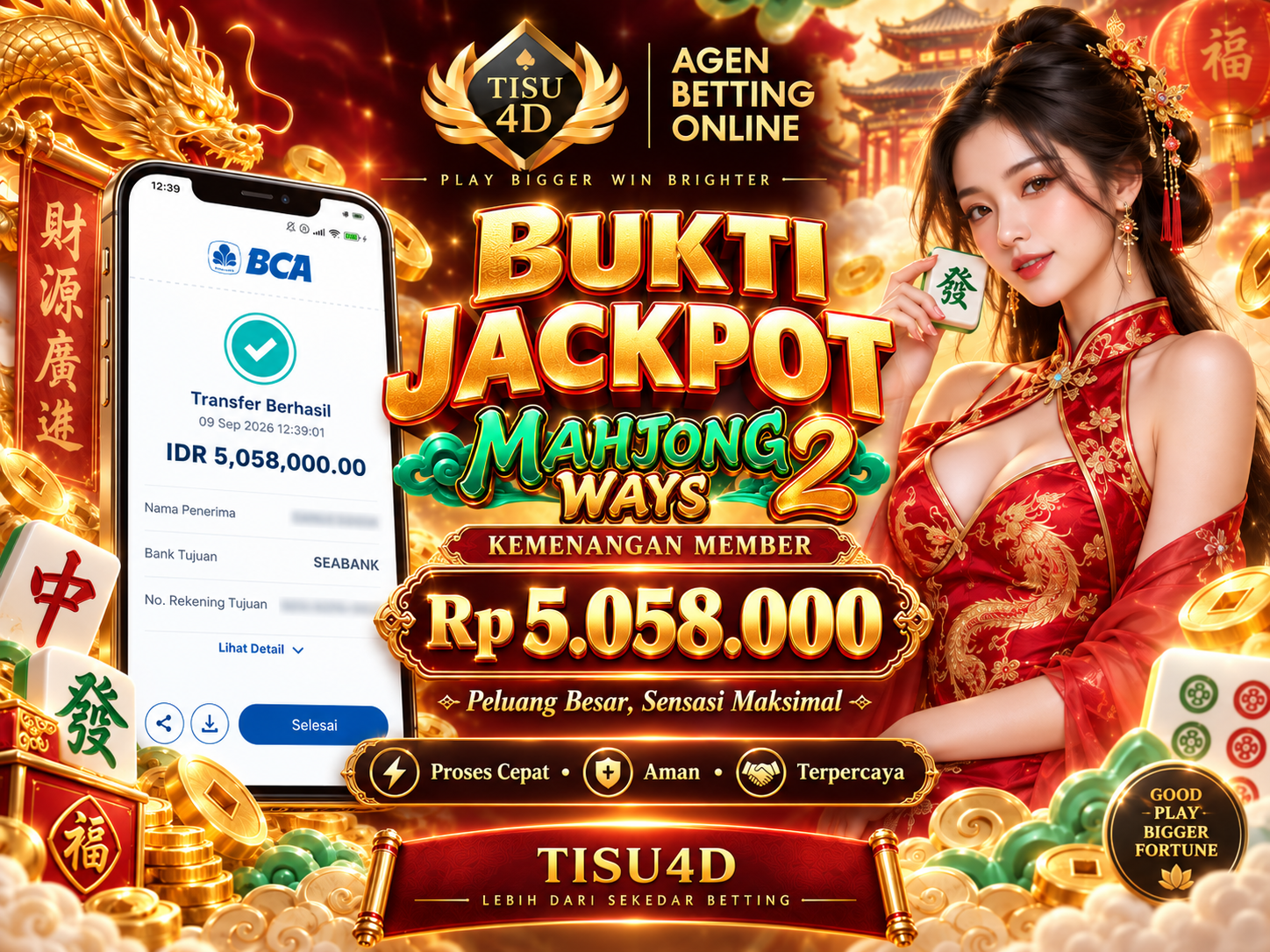 🔥 JACKPOT MAHJONG WAYS 2 LAGI MENGGILA! 🔥 💰 Kombinasi Makin Manis, Jackpot Makin Fantastis! ✨ Buktikan Sensasi Kemenangan Mahjong Ways 2 Hanya di TISU4D! ✨