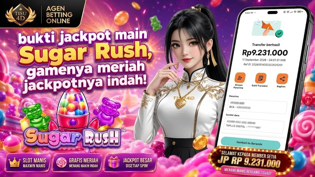 🍬 GAMENYA MERIAH, JACKPOTNYA INDAH! SUGAR RUSH CAIRKAN 9,2 JUTA! 🍭💰