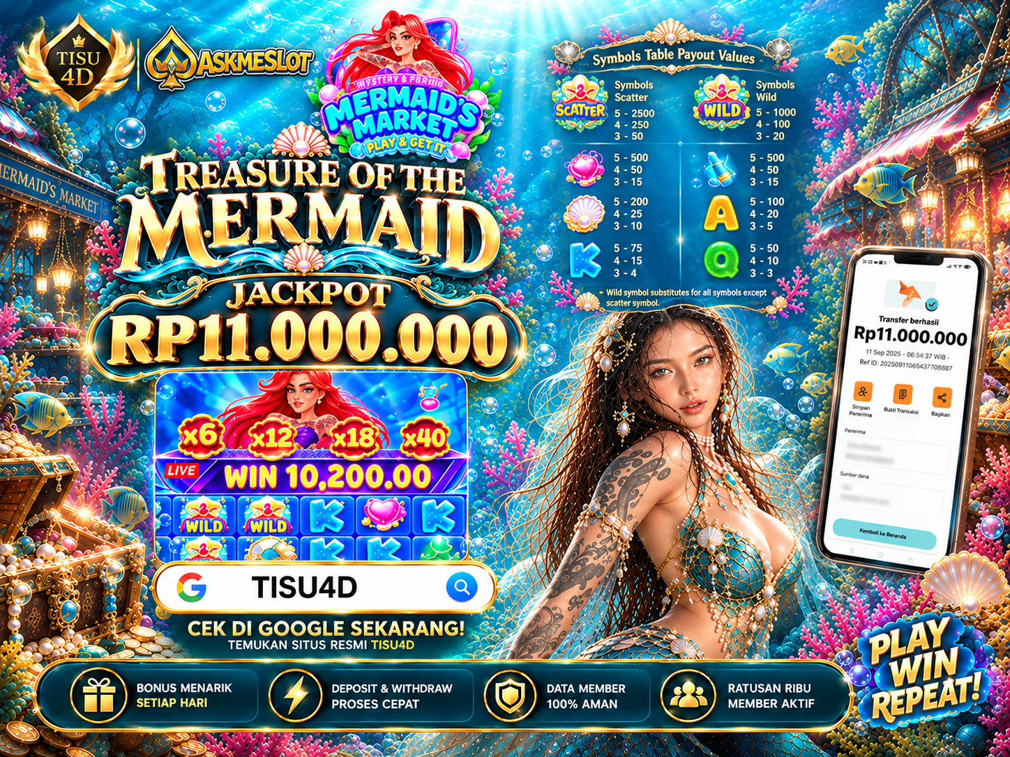 🧜‍♀️ MERMAID’S MARKET 🐚