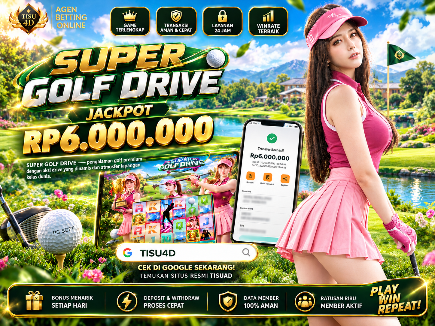 🔥 SUPER GOLF DRIVE⛳💰